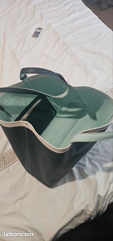 Sac cabas cuir reversible LACOSTE (image 2)