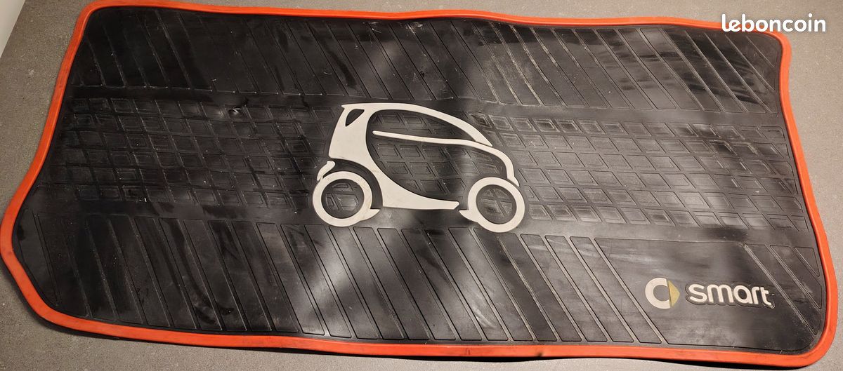 Tapis De Coffre Smart Fortwo II (2007-2014) - MTM Cargomat Noir - Protection Haute Densité 650g/m² - Sur-mesure