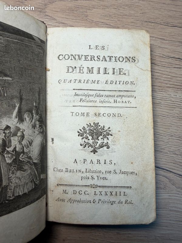 Les Conversations d’Émilie, tome II, 4e éd., Belin, Paris 1783 (image 4)