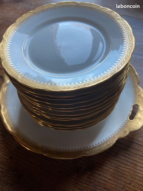 Vends vaisselle ancienne , porcelaine , services complets et raretés (image 6)