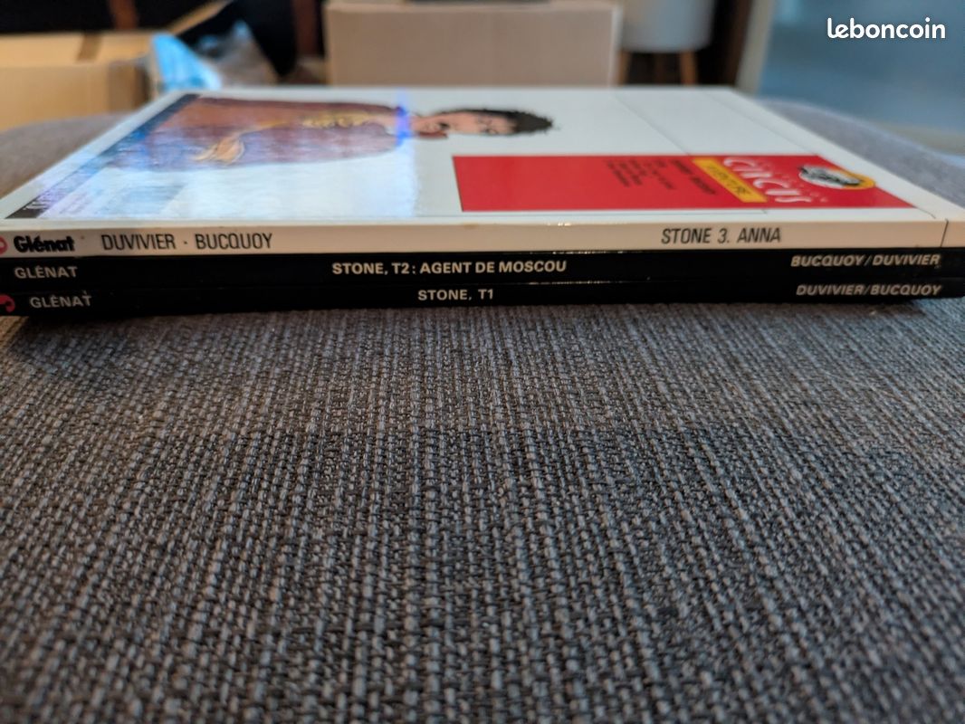 Lot BD Stone — Intégrale Série (Tomes 1 à 3) — Glénat / Collection Circus (image 4)