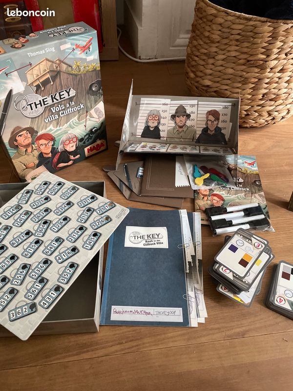 Jeux de société The key Vols à la villa Cliffrock (image 2)