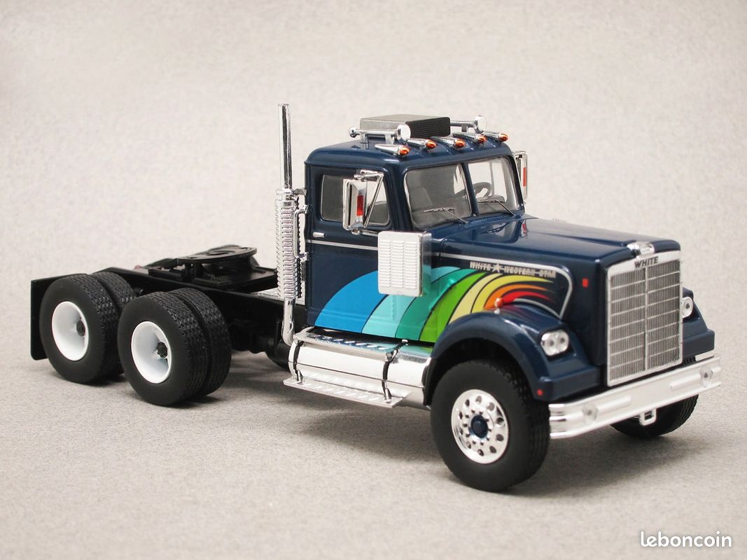 CAMION US WESTERN Star Blanc 1:43 LKW 4864 1970 IXO Diecast EUR 37,01 - FR