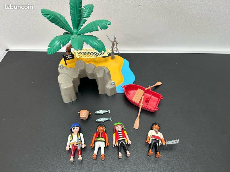 PLAYMOBIL 4139 île Pirate Trésor Neuf PLAYMOBIL 4139 – Île