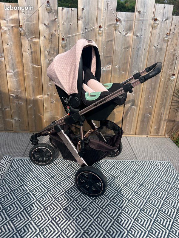 Poussette ABC Design trio Salsa 4 air rose gold (image 5)