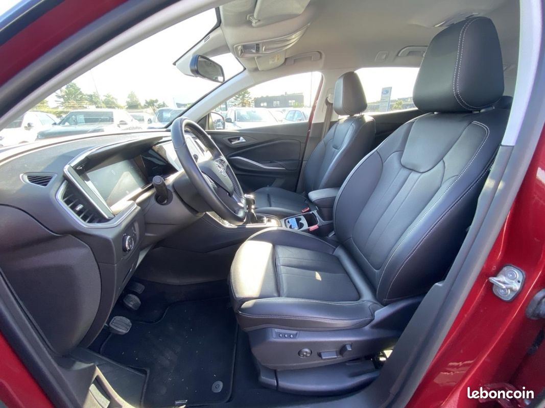 Opel Grandland 1.2 Turbo 130 Elegance Business GS + CUIR / VISION 360 / COFFRE ELEC / ATTELAGE (image 7)