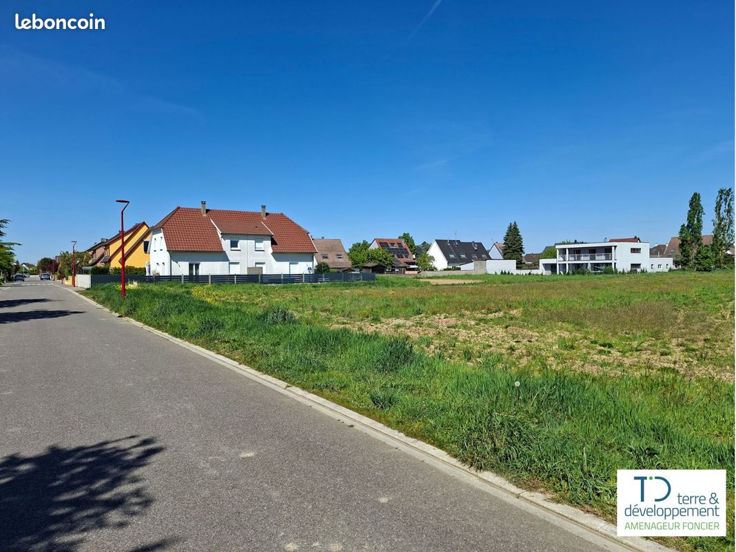 Terrain de 424 m² à HABSHEIM (HAUT-RHIN) · 120 840 €