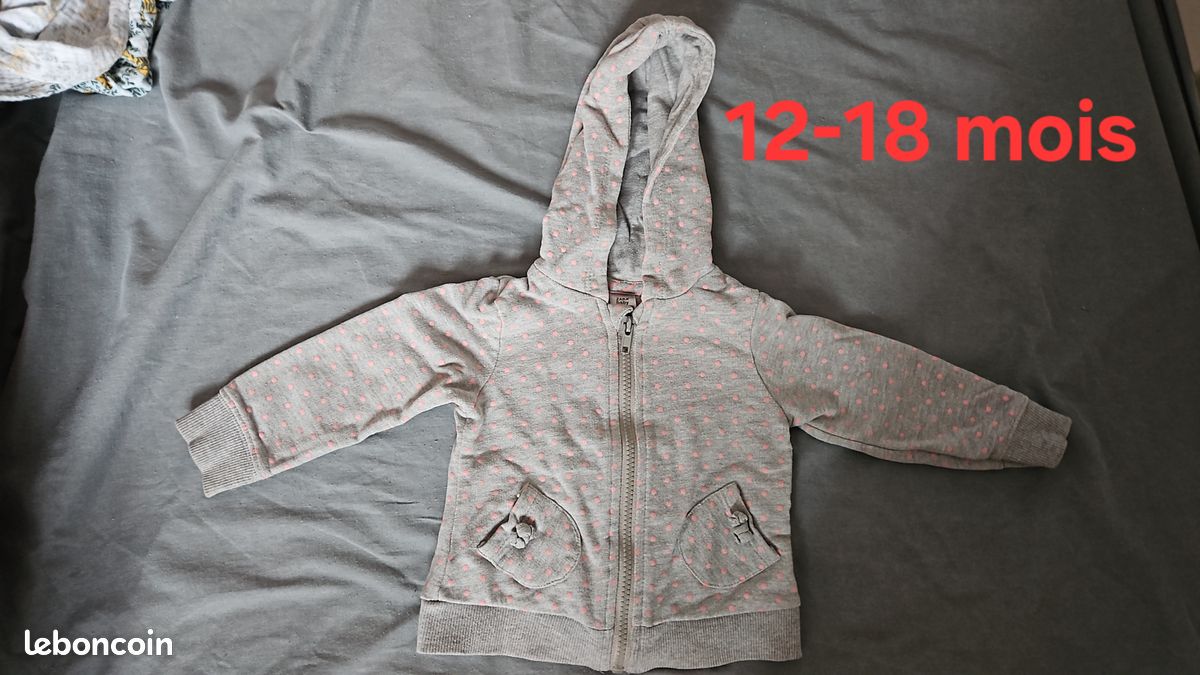 Lot de vêtements bébé fille 12 mois (image 16)