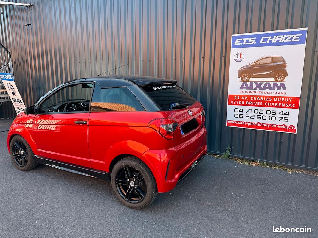 Voiture sans permis AIXAM COUPE GTI ABS CHEZ ETS CHAIZE DES 14 ANS LIVRAISON A DOMICILE DANS TOUTE LA FRANCE (image 2)