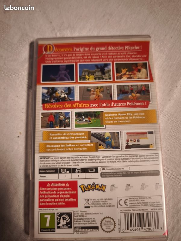 Nintendo Switch : le retour de Détective Pikachu est annoncé ! - Geek