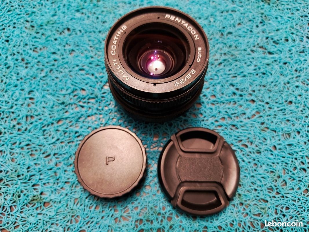 Meike Optics MK Objectif Grand Angle 25 mm f1.8, Mise au Point Manuelle pour Canon M - 20770004