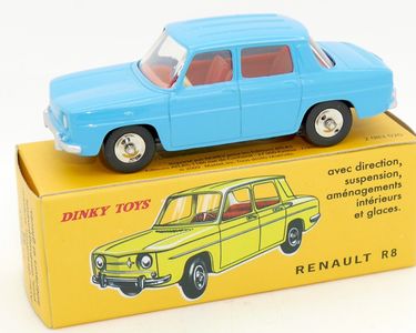 TA080 DINKY TOYS FR MECCANO 1/43 RENAULT 8 R8 Ref 517 BEL ETAT