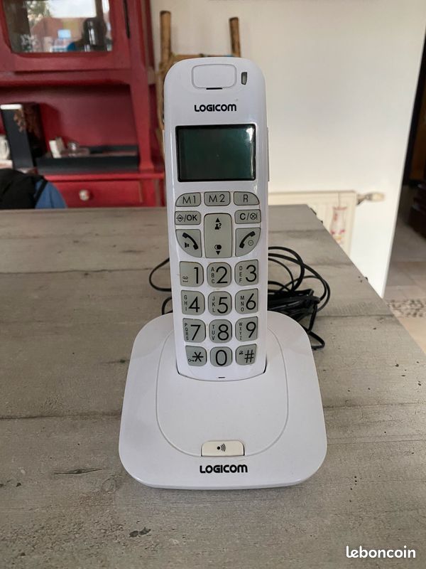 Téléphone fixe logicom grosse touches (image 1)