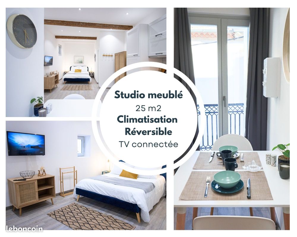 Appartement 1 pièce 25 m² · à Béziers · 25 m² · 550 €