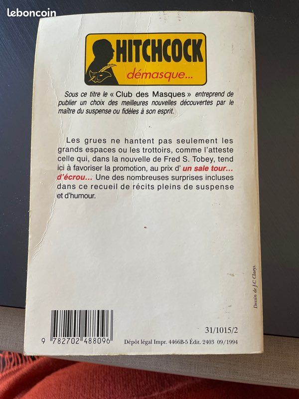 Livre hitchcock démasque « un sale tour » (image 3)