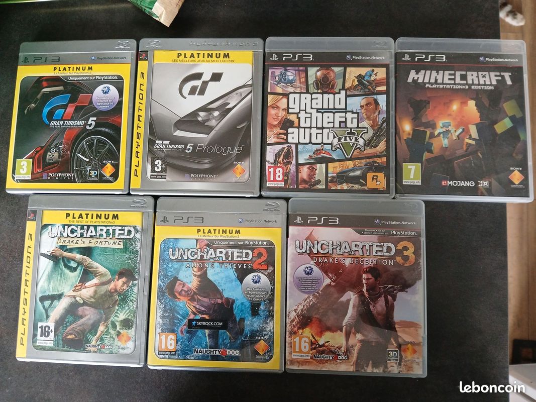 Lot jeux PS3 excellent état (image 1)