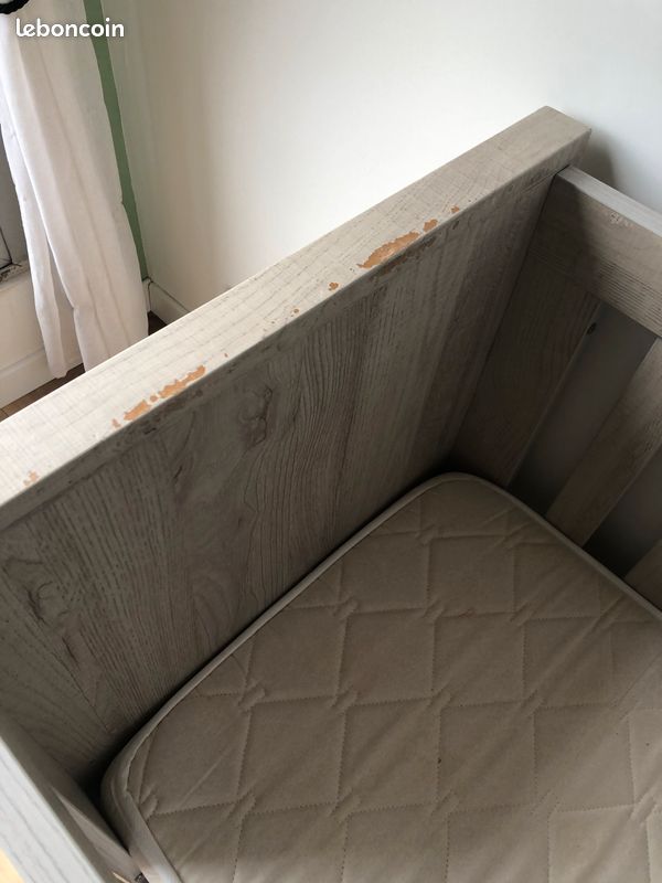 Lit + matelas bébé (image 3)