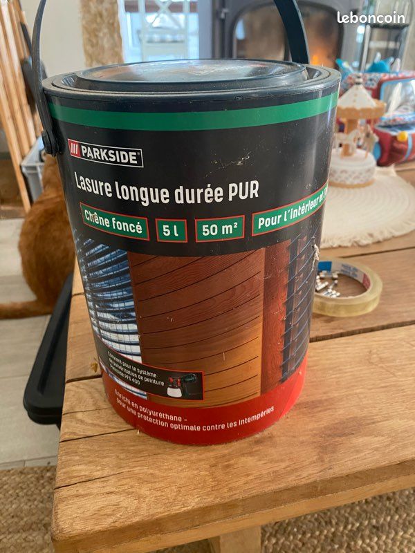 Lasure bois chêne foncé (image 1)