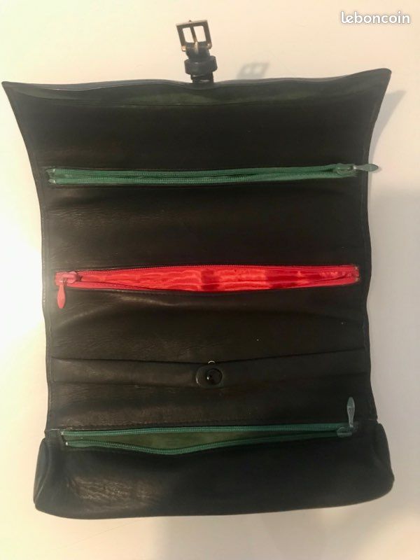 Pochette à bijoux en cuir (image 2)
