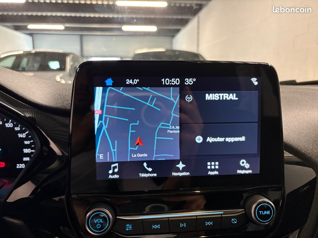 FORD Fiesta Business 1.5 TDCI 85cv BVM - SUIVI D'ENTRETIEN COMPLET/RÉGULATEUR/FEUX AUTO/ROUE DE SECOURS (image 20)