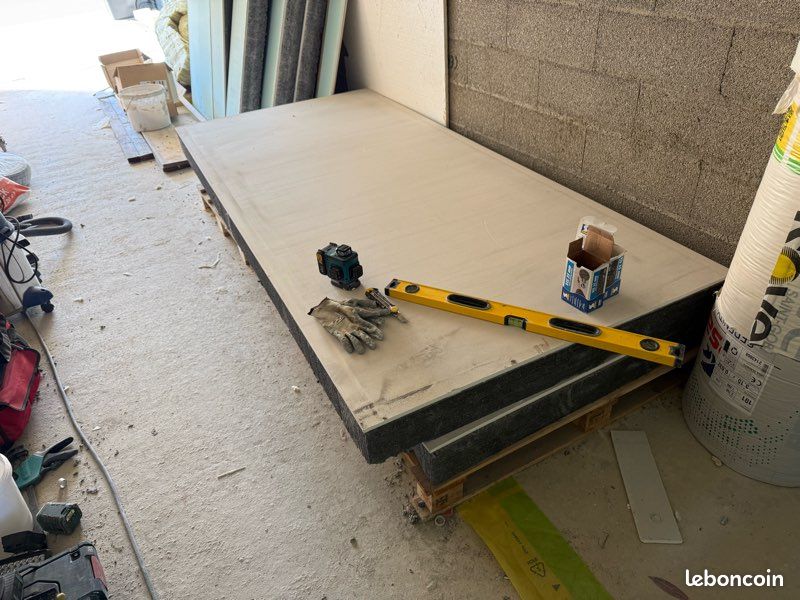 Plaque doublage placo isolation 120+13 2,60mx1,20m th32 resitherm chute disponible (image 1)