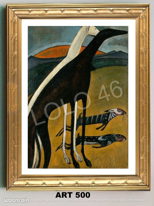 10 tableaux de Amadeo de SOUZA-CARDOSO de 1914 à 1917. Reproductions. Art abstrait collages scrapbooking. PACK N°1 (image 5)