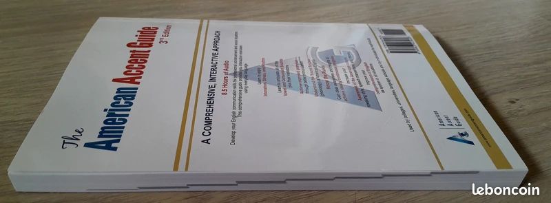 The American Accent Guide 3rd edition includes 8,5 hours audio on 