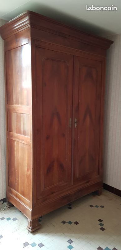 Lit de coin et armoire (image 2)