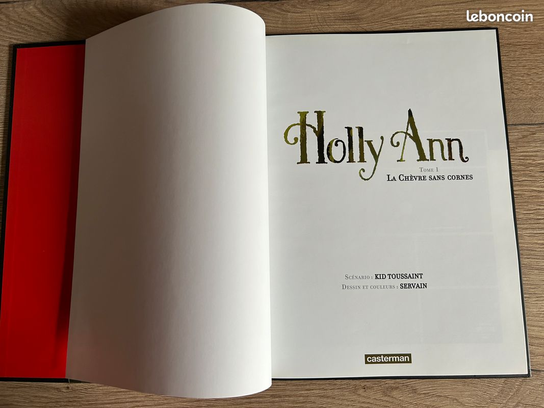 Holly Ann -1- La Chèvre sans cornes - Tirage limité sans ex-libris (image 5)