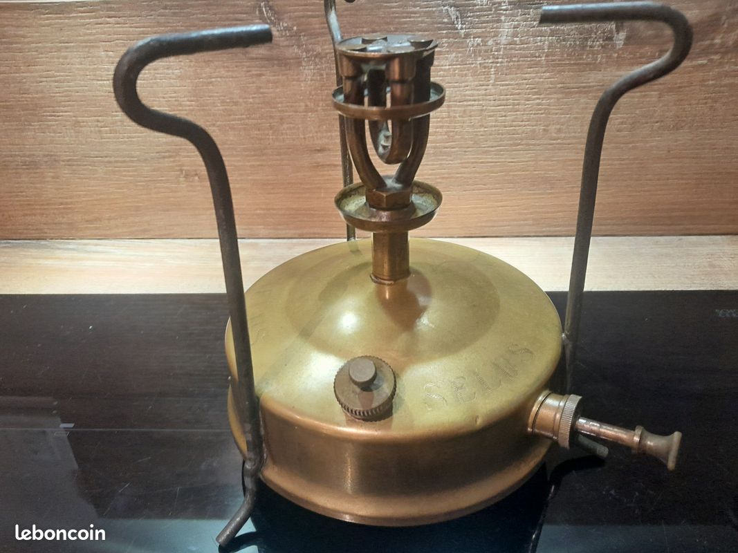 Réchaud Ancien Selus - Fabrication Française - Vintage
