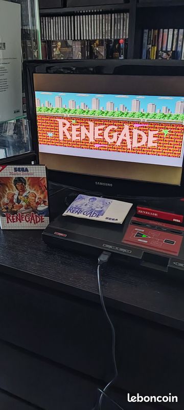 Renegade Master System COMPLET (image 1)