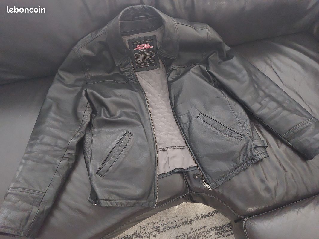 Blouson Cuir Skipper Vêtements