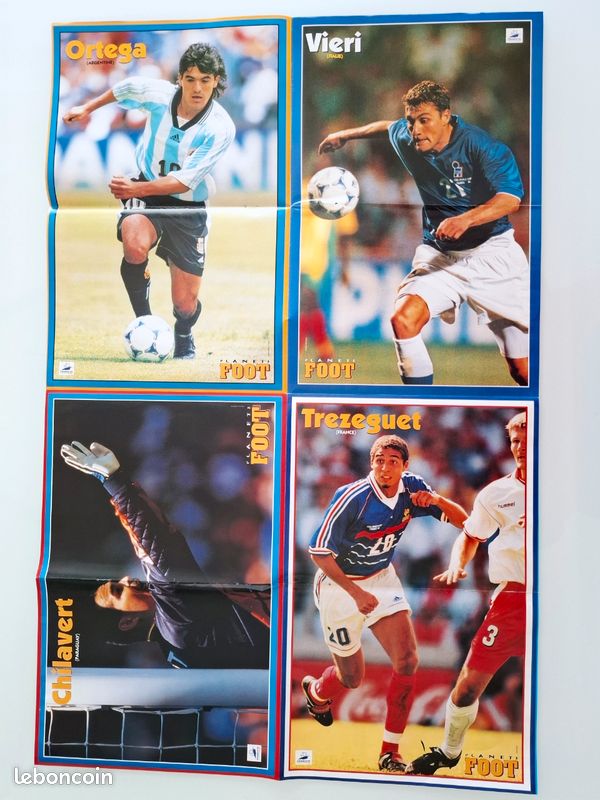 Poster Coupe Du Monde France 98 - Onze Mondial RATP, Affiche Vintage