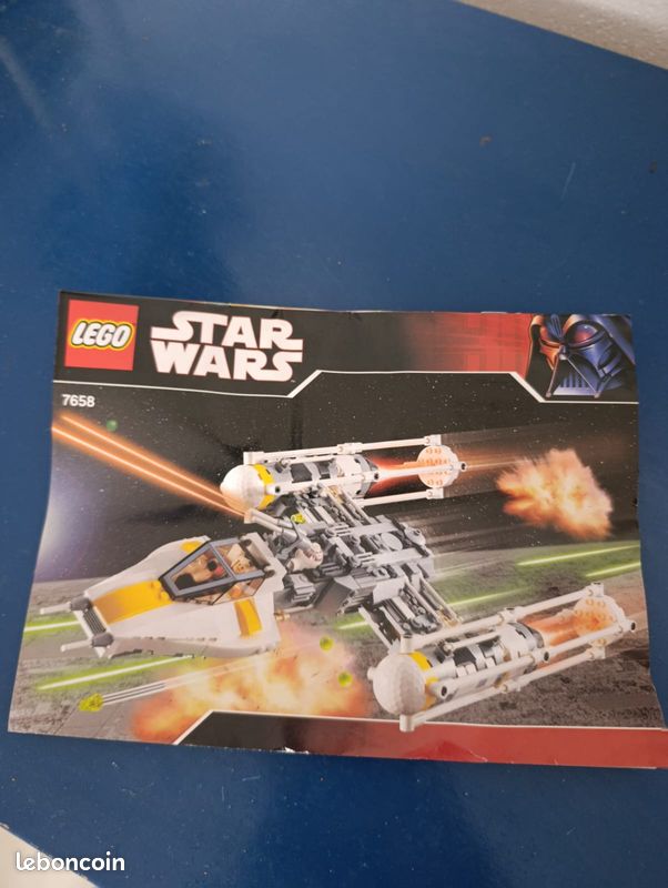 Lego star wars 7658 Y wing fighter set complet Jeux Jouets