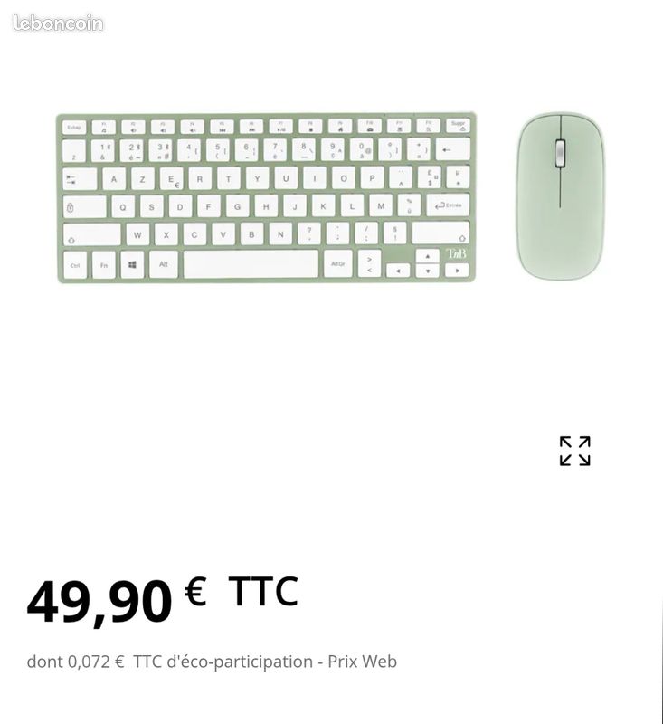 Clavier et Souris bluetooth (image 2)
