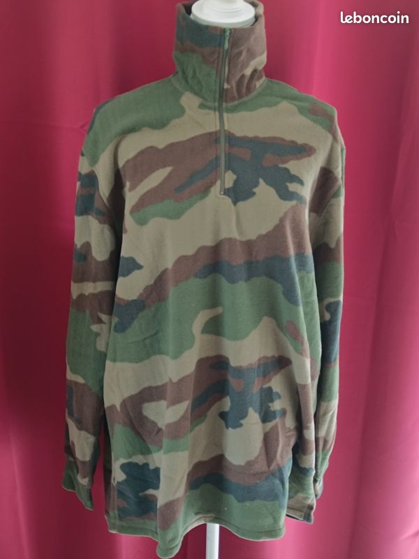 Chemise F1 polaire Armée Française (image 2)