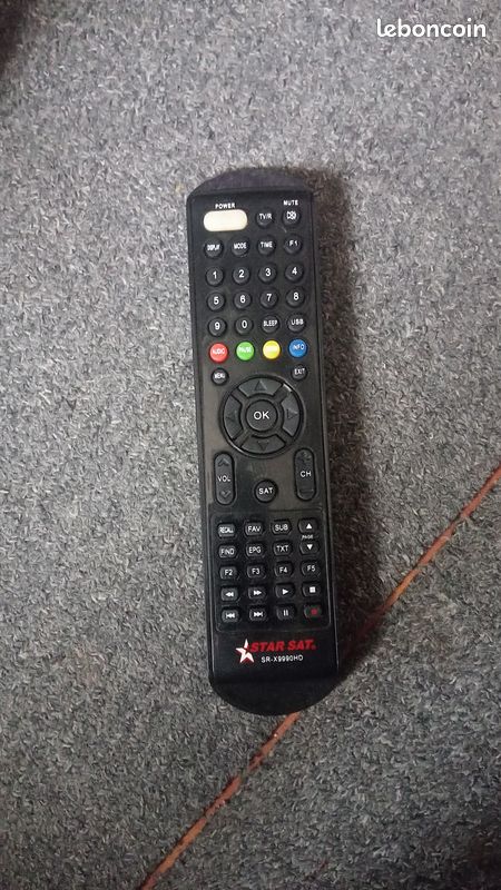 Télécommande de remplacement pour STARSAT SR-X250CU