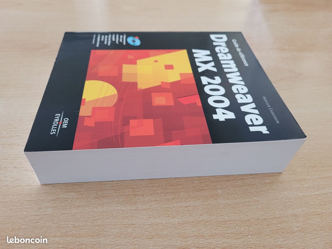 Livre Dreamweaver MX Arthur Caouissin à 14,50 Euros Comme neuf (image 9)