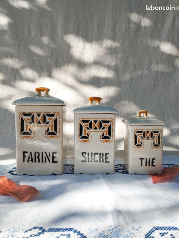 3 pots anciens en faïence (image 16)
