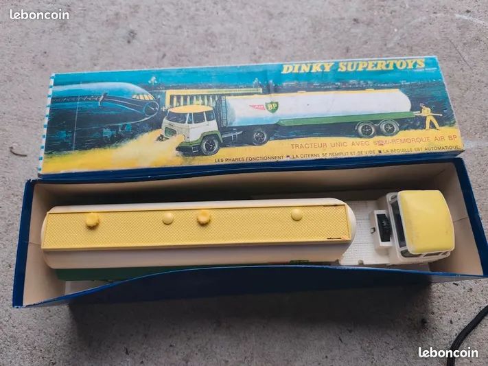 Camion-citerne Dinky Toys Ancien - Avec Sa Boîte D'origine, Bon état