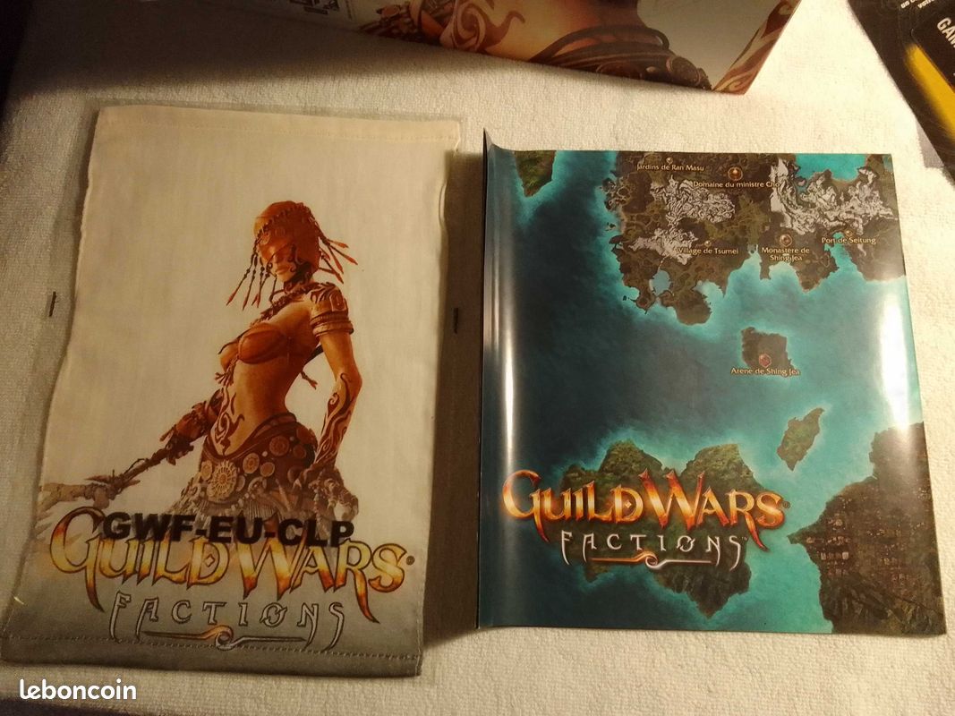 Jeu PC Guild Wars Factions - Edition Collector, état Correct, Boîtier Peut être Abîmé