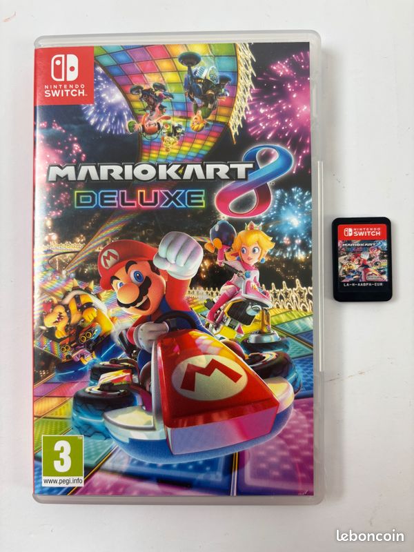 Mario Kart 8 Deluxe - Jeu Nintendo Switch #A14322 (image 1)