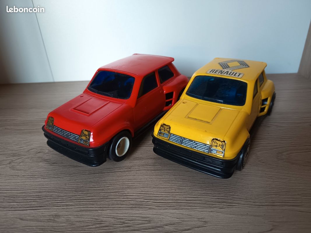 Jouet Ancien Voiture R5 Turbo Joustra – Made In France, Plastique, Mécanique