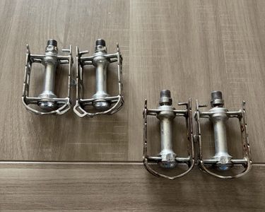 CAMPAGNOLO SUPER RECORD - 2 Axes de pédales 9/16