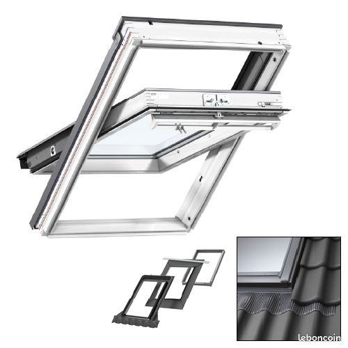 Velux 110x70 SK01 et pare soleil (image 1)