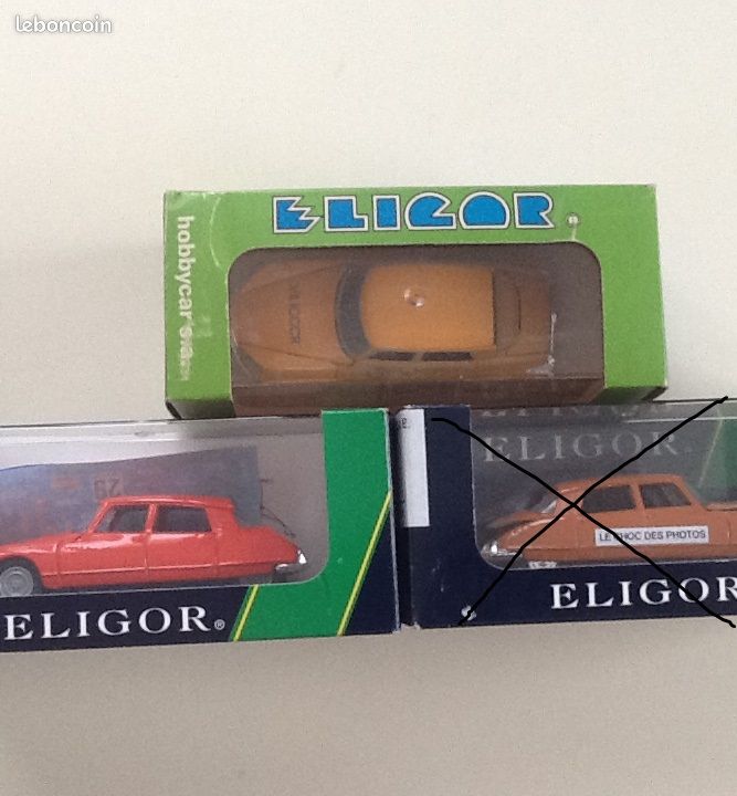 Modèle Réduit Citroën DS 21 Au 1/43 Par Eligor - Occasion, échelle 1:43