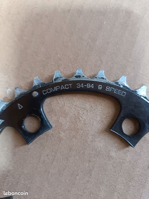Plateau Specialites TA COMPACT – 46 Dents – 94mm – 5 Branches – Vélo Route – Neuf