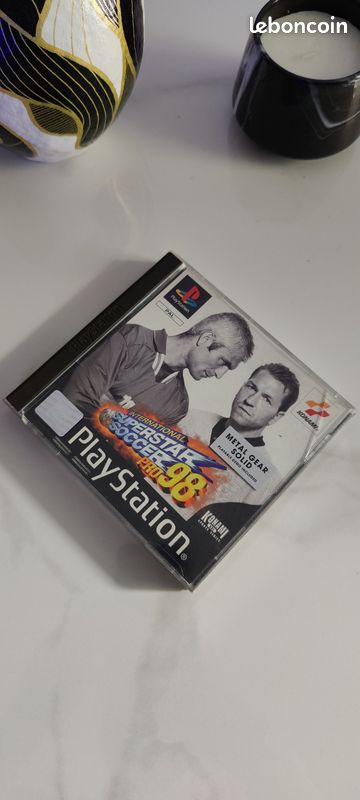 International Superstar Soccer Pro Ps1 Playstation 1 paltinum
