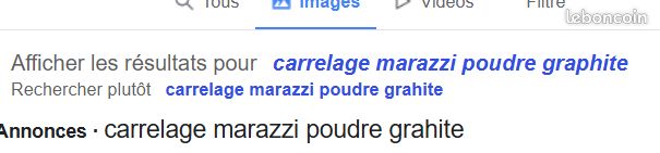 Recherche carreau Marazzi serie poudre graphite fin de production 2021 (image 1)
