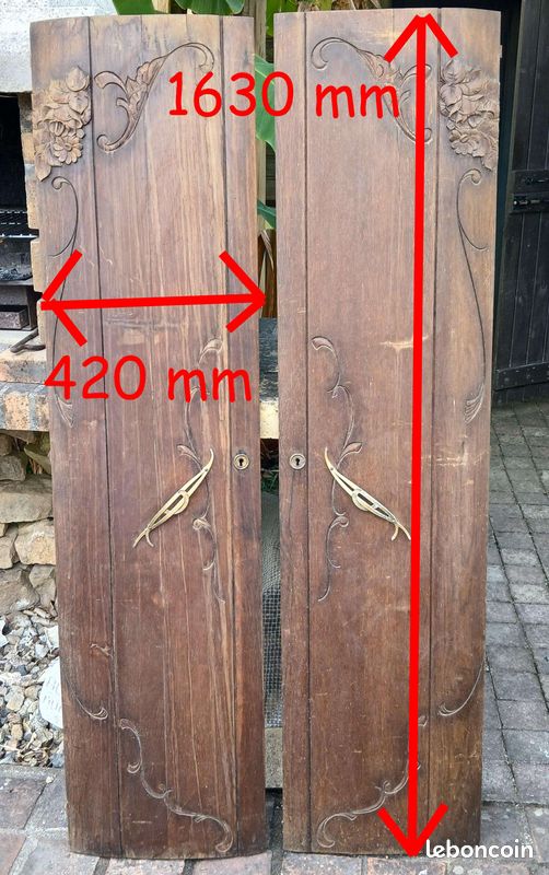 Portes armoires anciennes (image 1)